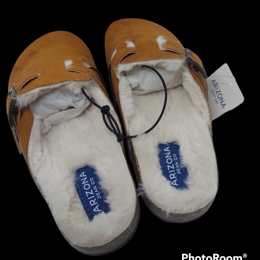 Arizona Delano Cognac Flat Slip-On Shoe Women's Size 7M NWT - Picture 3 of 5